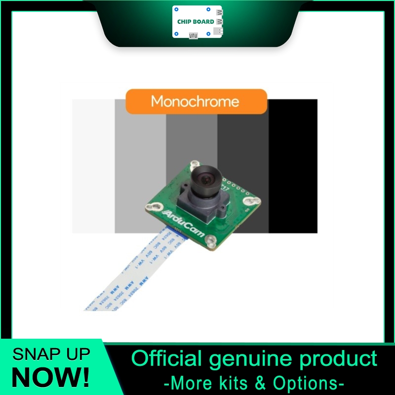 Raspberry Pi Global Shutter Camera Imx296 - Câmera Arducam IMX296 1.58MP Mono Global