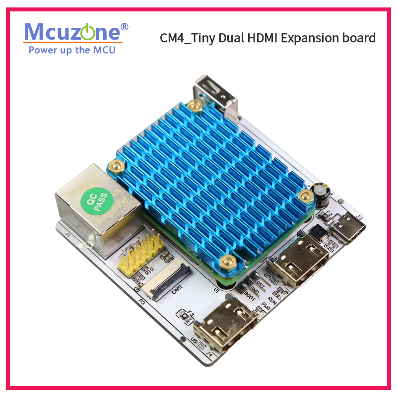 Placa de expansão RPi CM4_Tiny - Raspberry Pi Compute Module 4 Dual Camera Board avaliação e preço