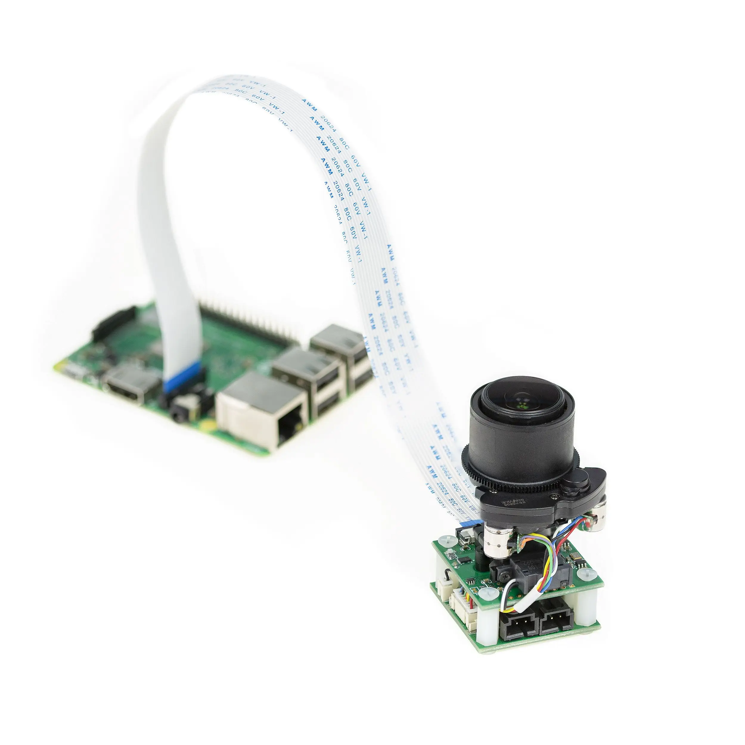 Câmera PTZ FMT .Arducam 5MP 10 - Raspberry Pi Global Shutter Camera Imx296 avaliação e preço