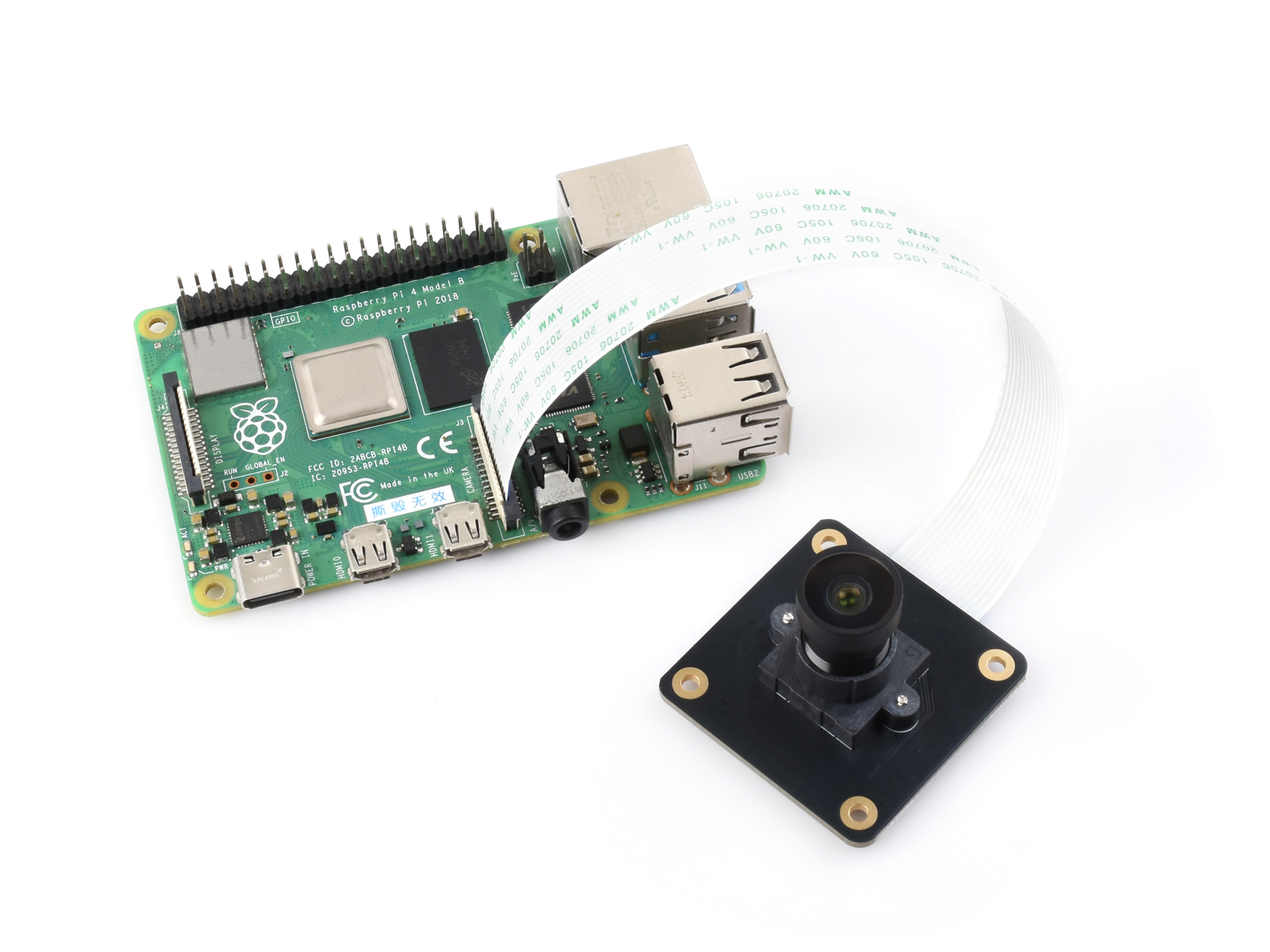 Câmera mono IMX296 1.6MP M12,  - Raspberry Pi Global Shutter Camera Imx296 avaliação e preço